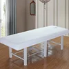 Beauty Salon Solid Bed Mattress Fitted Sheet with Elastic Band Massage SPA Treatment Bed Cover with Hole, Anti-slip 4