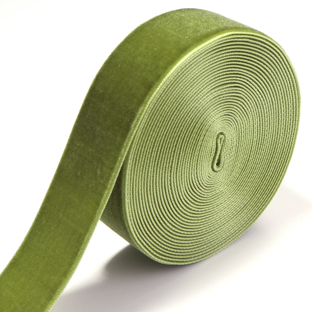 Wine Red Velvet Ribbon for Gift Packaging & Decorations