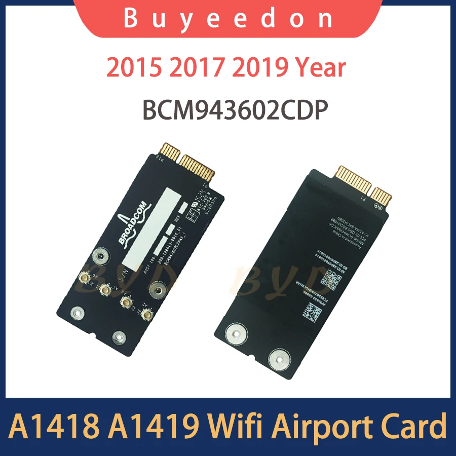 Original Wifi Airport Card Bluetooth 4.2 Bcm943602cdpax For Imac 21