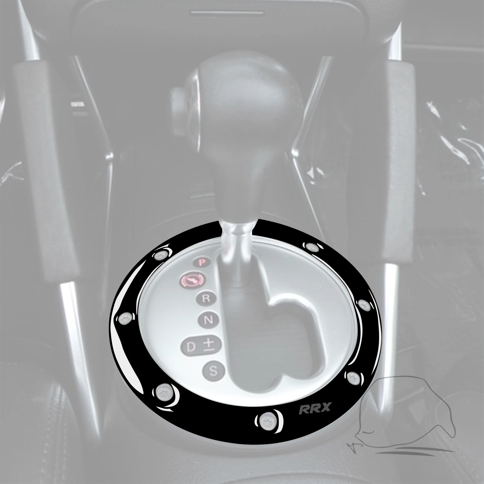 For Audi TT MK1 8N 2001-2006 Car Gear Shift Frame Ring Gearbox