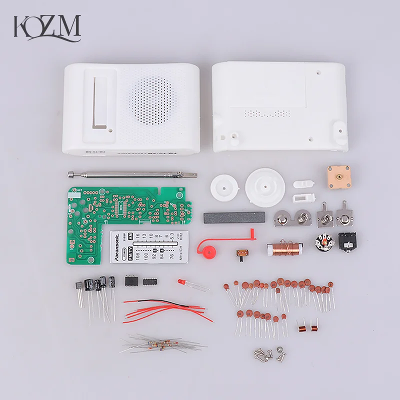

Комплект радиоприемника CF210SP AM/FM, набор для сборки электроники «сделай сам», лабораторное портативное FM AM радио, запчасти «сделай сам»