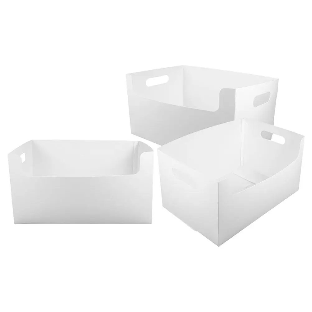 3Pcs 매거진 파일 홀더 데스크탑 문서 랙 주최자 사무실 파일 스탠드 스토리지 선반 매거진 홀더 잡화 바구니