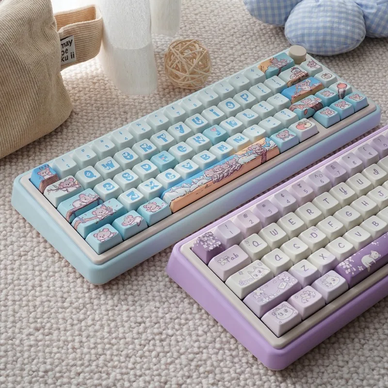 트리모드 무선 기계식 키보드, 커스터마이징 가능한 RGB, 핫스왑 가능, VIA, 가스켓 구조, 게이밍용 인체공학적 기계식 키보드