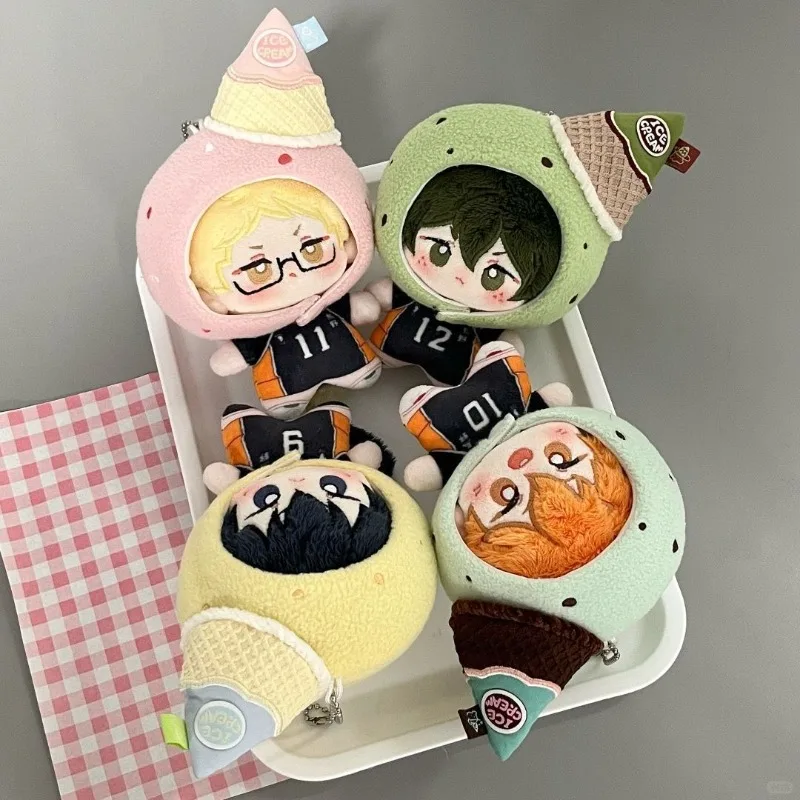 Cute 10cm Haikyuu!! Anime Volleyball Plush Toy Doll