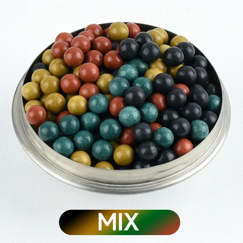 Slingshot Ammo 100PCS 8MM Multicolor Safety Mud Ball Ceramic Ball