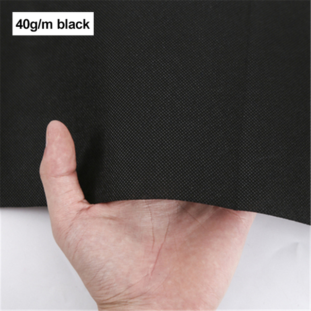 Material White Black Non-woven Cloth Fabric Dust Cloth Linings & Interlinings Pillow Core Cover Cloth 160cm width,10M/roll