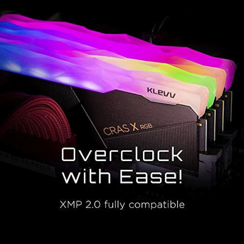 KLEVV CRAS X RGB DDR4 Gaming memory 8GB 16GB 3200MHz 3600MHz Hynix