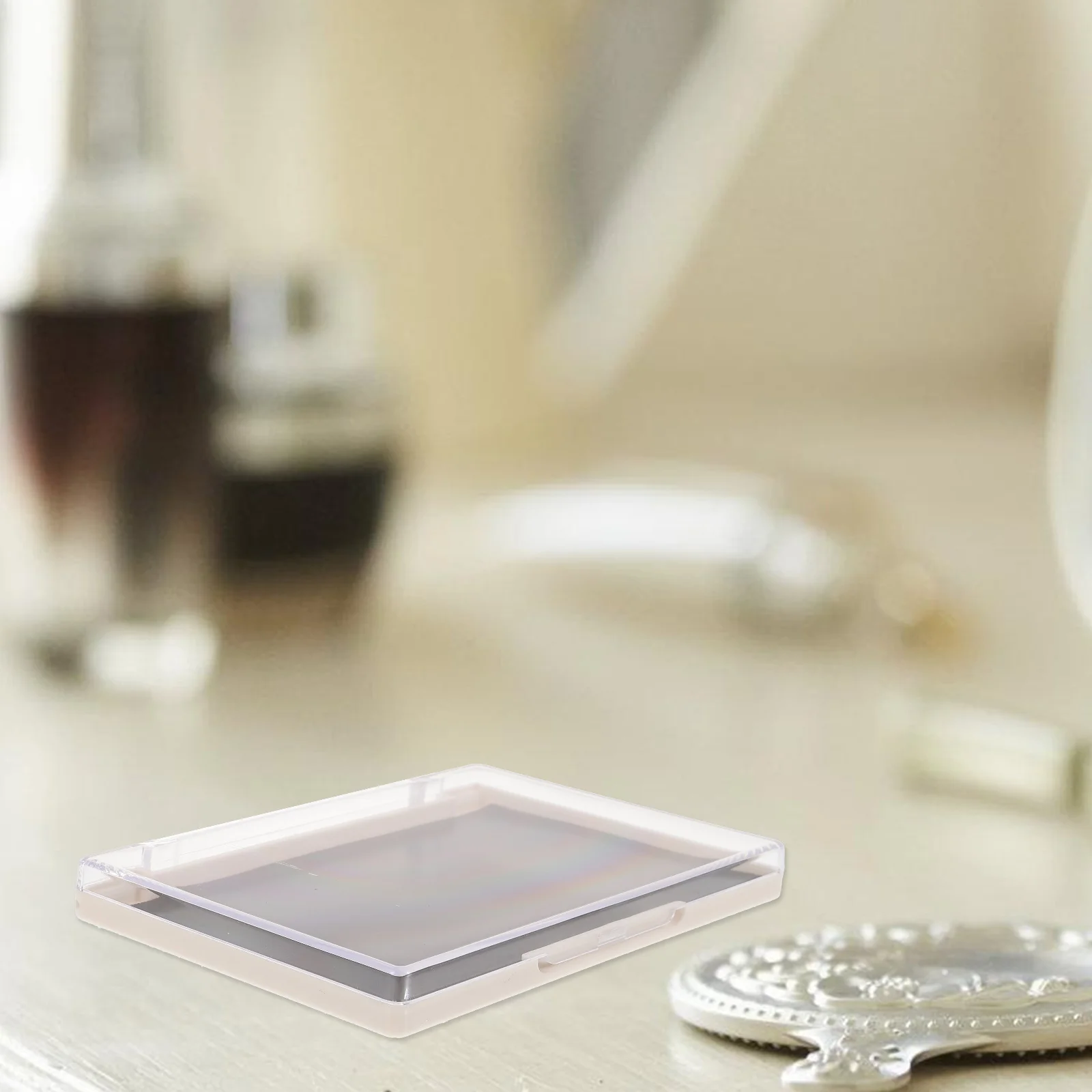 White Magnetic Eyeshadow Palette Empty Compact Travel Makeup Plate Holder Tray For Artists Strong Storage Cosmetics Eye Shadow Plate