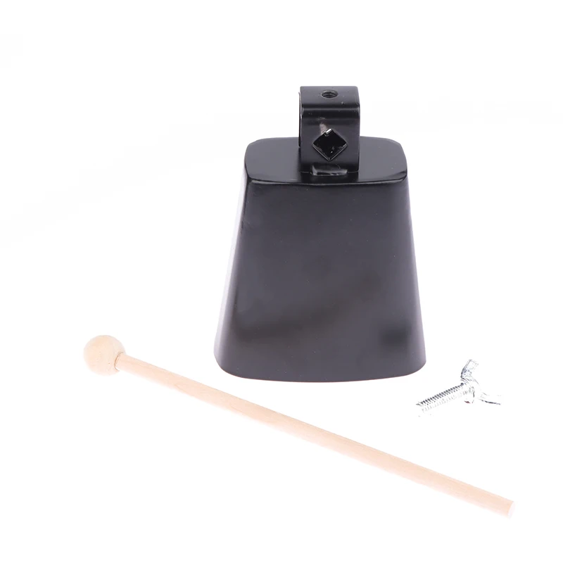 1Pcs Cowbell High Quality 4/5/6Inch Jazz Drum Cowbell Metal Steel Cattlebell Cow Bell Drums Percussion Instruments Accessories