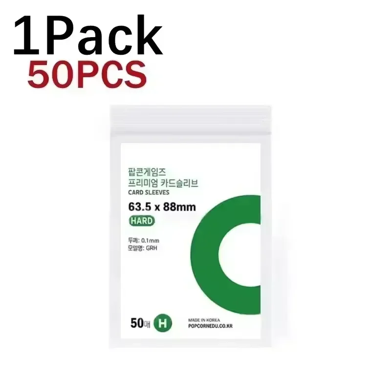 HD Transparent Kpop Idol Card Protective Sleeves - Bulk Pack of 50-500 Pieces