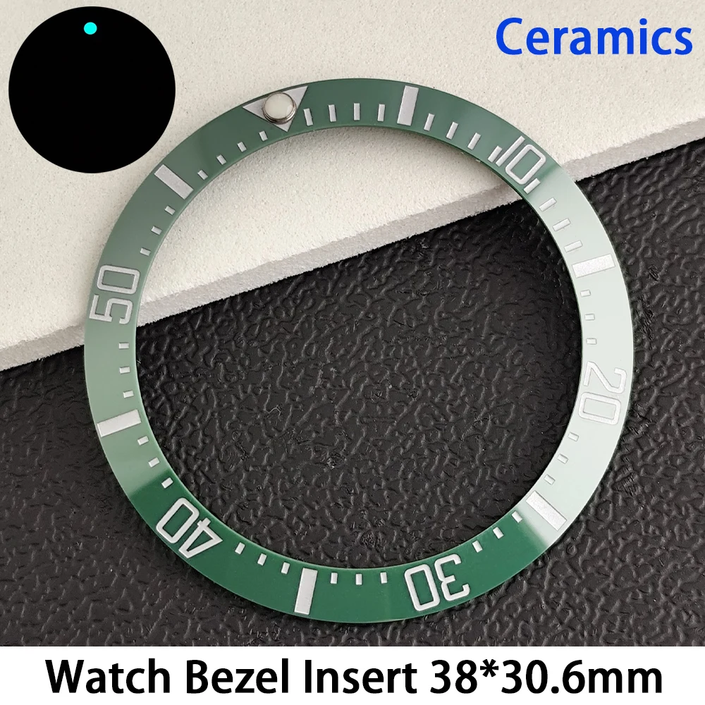 Premium 38mm Sloping Aluminum-Ceramic Bezel Insert