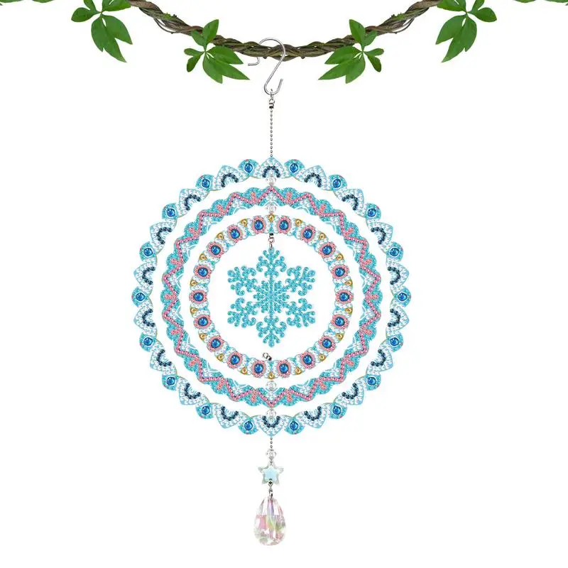 

5D Rhinestones Painting Suncatcher Special Shaped Suncatcher Crystal Wind Chimes Kit Special Shaped Suncatcher Crystal Wind