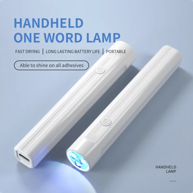 휴대용 미니 네일 램프 드라이어 펜 UV LED 젤 폴리쉬 경화 모든 젤 도구 캐빈 싱글 핑거 플래시 라이트 램프 네일 아트 장비