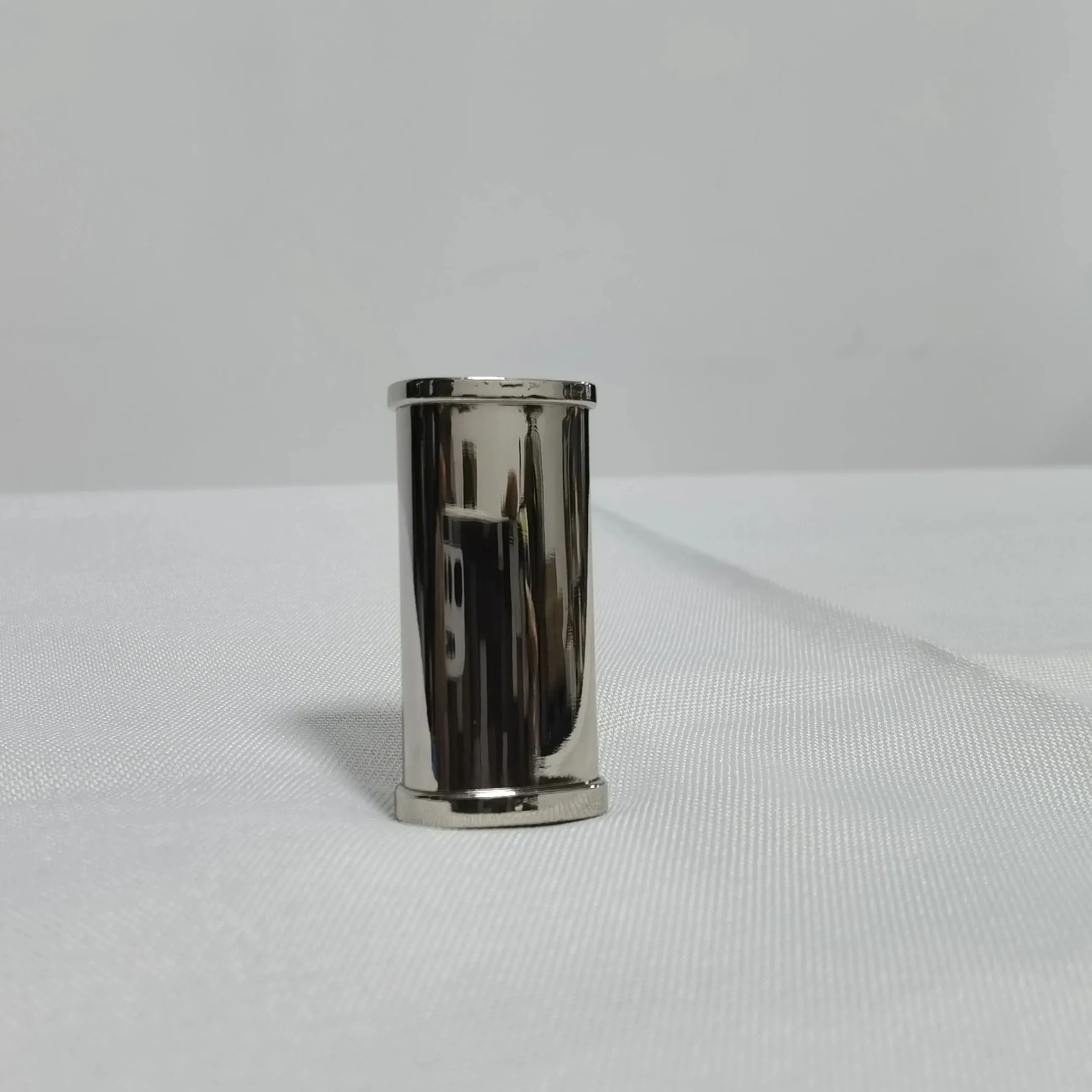 For BIC Mini J25 Shell DIY Covered With Leather Zinc Alloy Chrome Plating Decorative Outer Cover