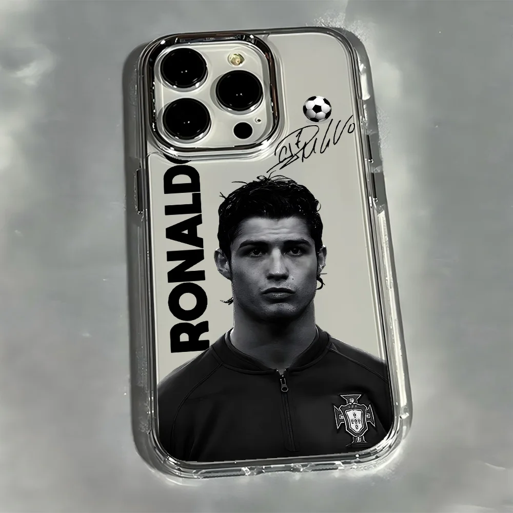 Famous Football Player Transparent Soft Phone Case