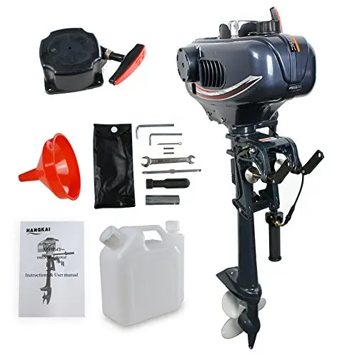 

Exclusive Sale Brand New HANGKAI 2 Stroke Black 3.5HP Hangkai Boat Motor Outboard Motor Dropshipping