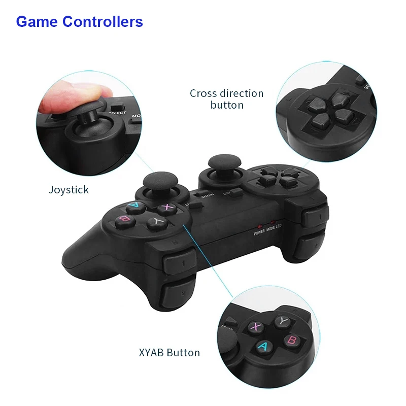 2.4Ghz Wireless Gamepad For PSP / PC / TV Box / Android Phone Game Controller Joystick For Super Console X Pro For Raspberry Pi