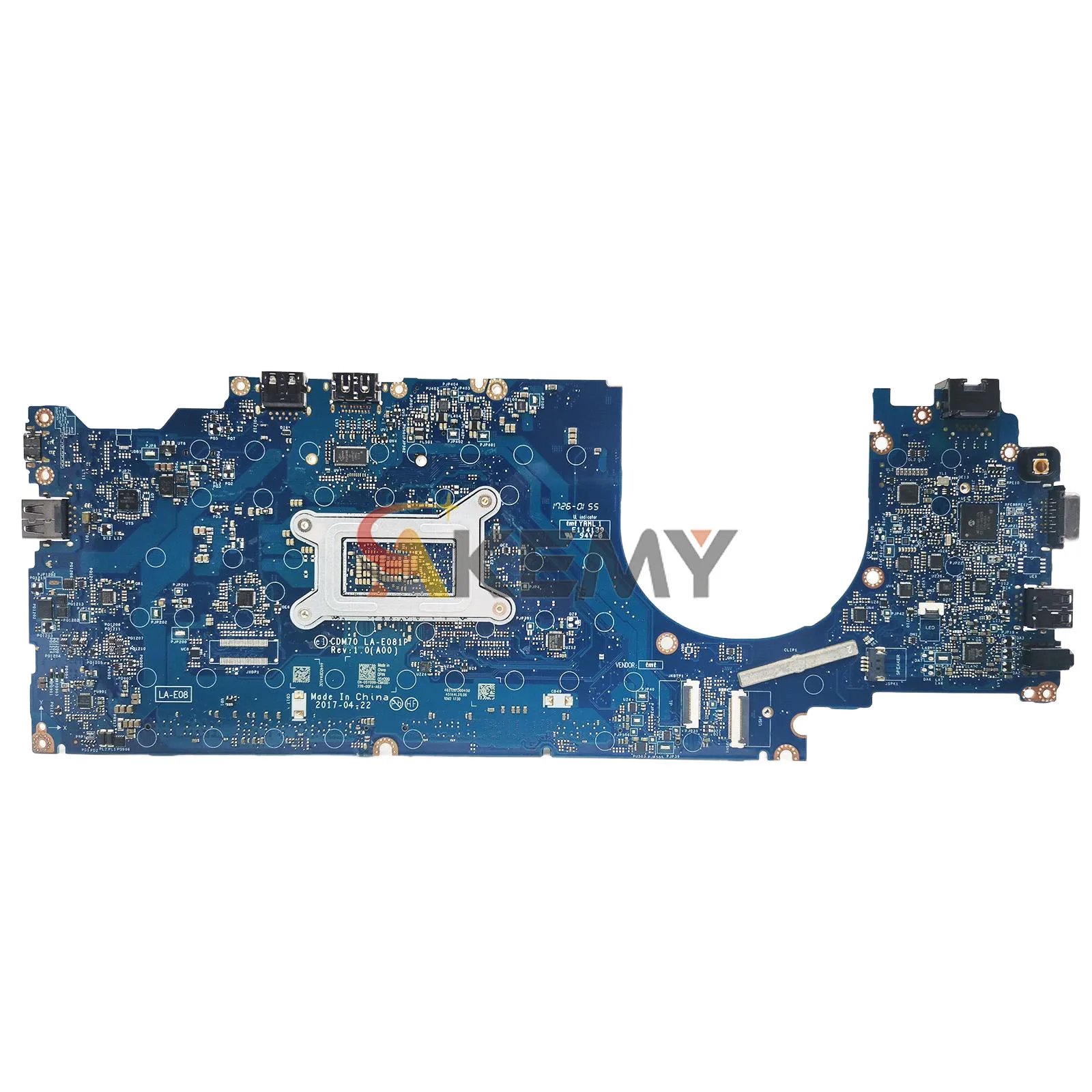 i3 i5 i7 CPU가 장착된 Dell Latitude 5480 E5480용 LA-E081P 메인보드 04X333 0MFNP8 0W86DC 0HXXM1 100% 완전 테스트됨