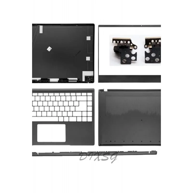 

NEW LCD Back Cover/Front Bezel/Palmrest/Bottom Case/Hinges For MSI Modern 14 MS-14D1 14D2 14DK M14 Laptop Top Back Case Black