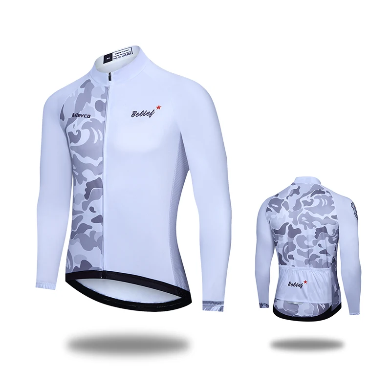 thumbnail image 1 of 2023 Camiseta de ciclismo para hombre, camisetas de manga larga de alta elasticidad para bicicleta, ropa de bicicleta para primavera y otoño, camisetas de ciclismo para motocross y BMX, 1 of 5