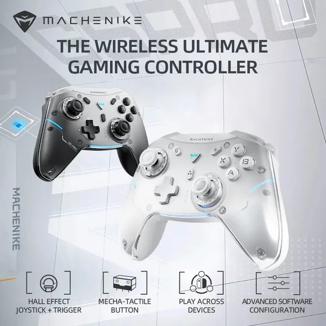 Gamepad Wireless Gaming Controller Machenike G5 Pro Elite Hall Trigger Joystick Mecha-Tactile Buttons For Switch PC Android IOS 1