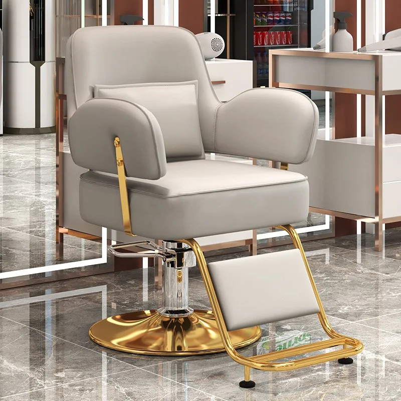 Beauty Reception Barber Chairs Simplicity Shampoo Hydraulic Barber Chairs Equipment Silla Barberia Commercial Furniture RR50BC cosmetic waiting barber chairs simplicity hydraulic stylist barber chairs reception silla barberia commercial furniture rr50bc