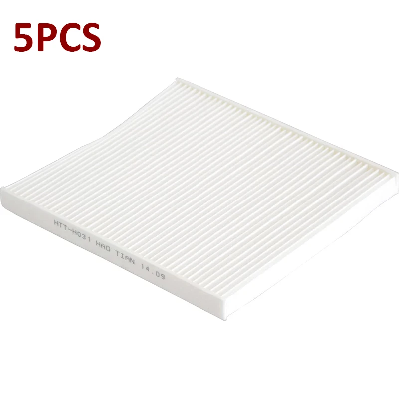 5Pcs Car Cabin Filter For HYUNDAI GENESIS TUCSON VELOSTER For KIA
