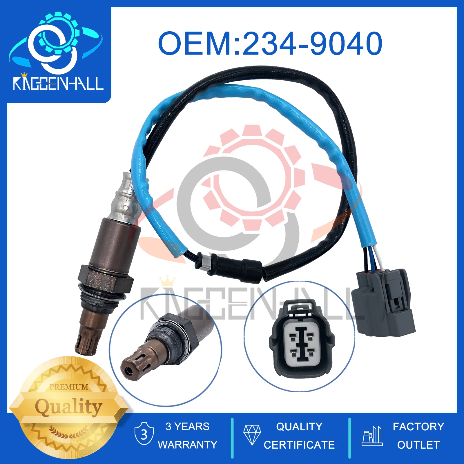 36531-RAA-A02 234-9040 Upstream Lambda O2 Oxygen Sensor For Honda Accord 2.4L 2003 2004 2005 2006 2007 36531-RAA-A01 36531RAAA02