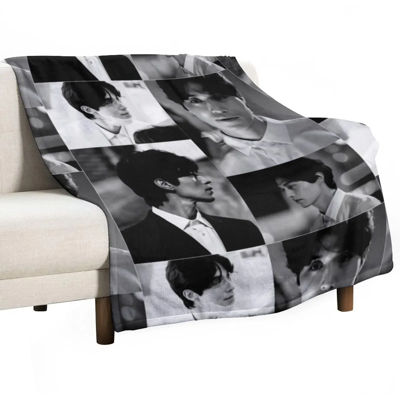 

[Lee Dong Wook + Stranger] Throw Blanket Luxury Brand Cute Plaid Blankets