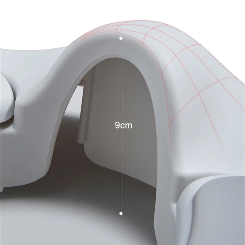 Child Potty Seats with Handles Splash Guard Detachable Soft Cushion Toilet Seats 5