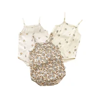 Lawadka 0-12M Summer Newborn Baby Girl Boy Bodysuits Print Cotton Infant Jumpsuits Fashion Toddler Baby Clothes For Girls 2023 1