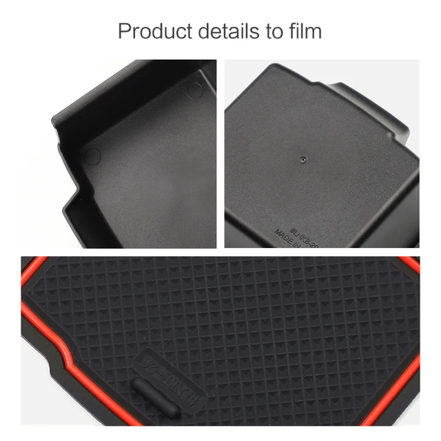 Smabee for Renault Captur 2020 - 2023 for Mitsubishi ASX 2023 Armrest Storage Box Center Console Tray Organizer Tidying 6