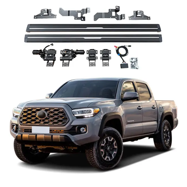 

Noble 4x4 wholesale pickup truck aluminum Auto mobile electric Running Boards for Tacoma 2015 2020