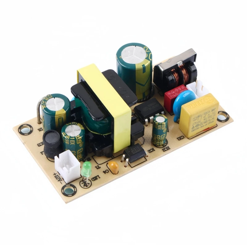 AC-DC Switching Power Supply โมดูลบอร์ดเปลือย 24W12V แหล่งจ่ายไฟแยกโมดูล 100-240V ถึง 12V2A 1