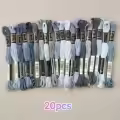 Grey 20pcs Fixed
