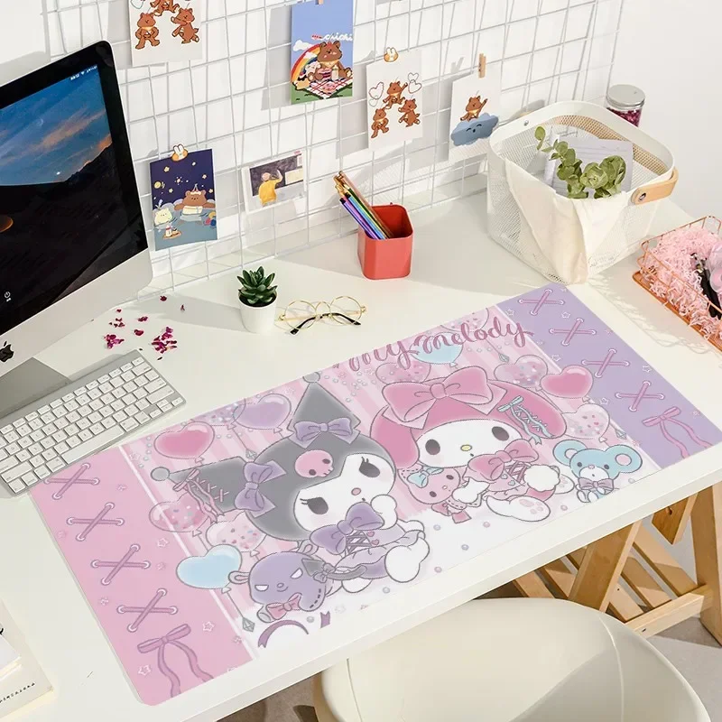 Kuromies Gaming Mouse Pad Gamer pc Acessórios Antiderrapante Mat Deskmat Mausepad Mousepad Mats Teclado Cabinet Mause Laptops Pads - Imagem 3
