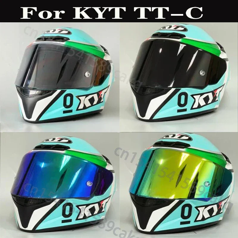 Motorcycle Helmet Visor motorcycle helmet visor for KYT TT-C Moto Helmet Shield Accessories Motorcycle Anti-scratch Wind Shield Lens