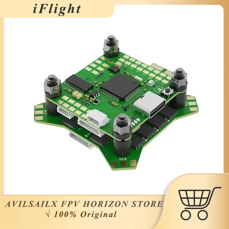 iFlight BLITZ F7 Stack - F722 F7 Flight Controller & E55 55A BLHeli32 ...