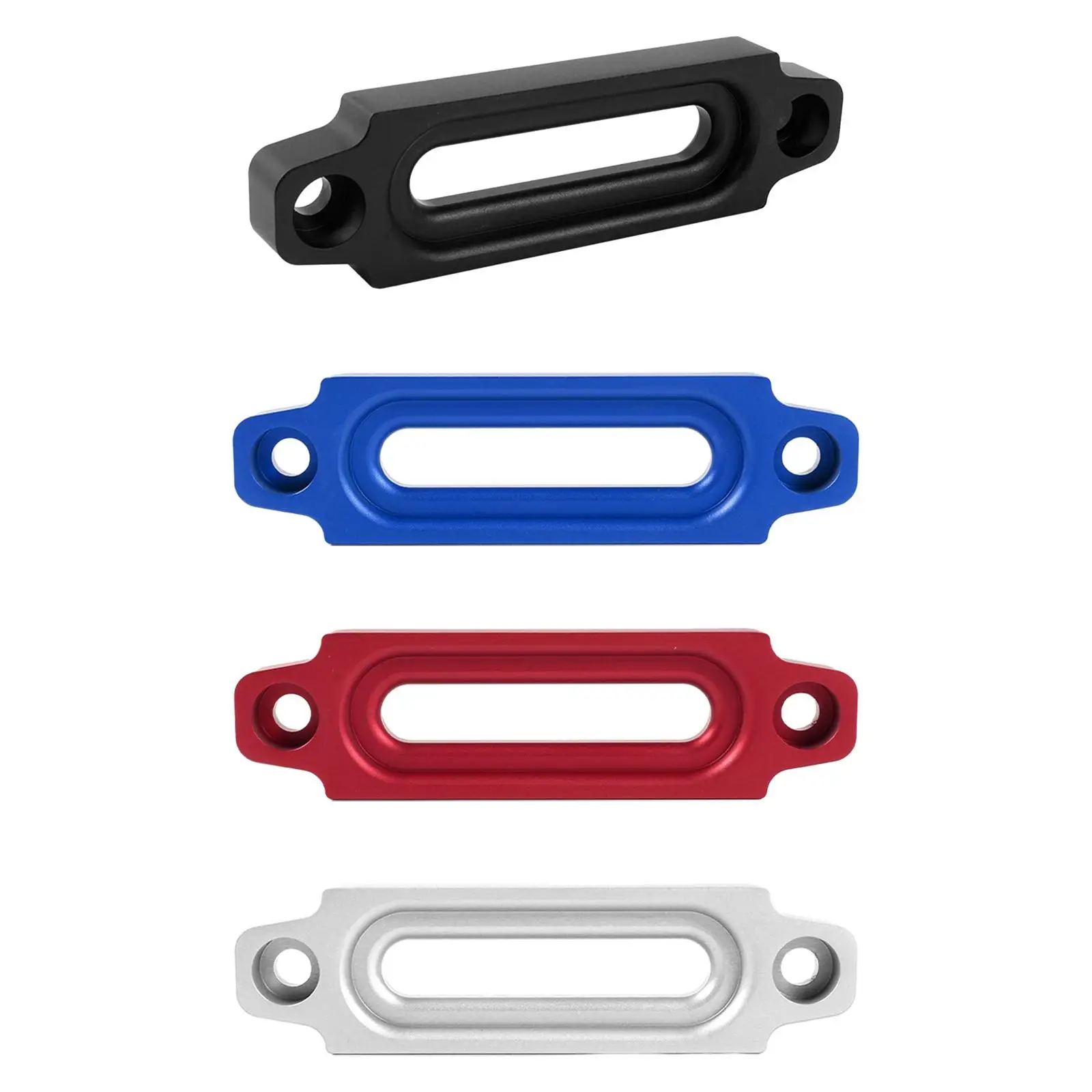 Winch Fairlead Sturdy 124mm Aluminum Hawse Fairlead for Synthetic Rope