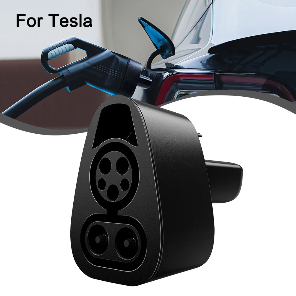 

1pc Car CCS 1 Fast Charging Adapter To 250KW DC Charger Combo Electric Vehicle Accessories For Tesla Model 3 S X Y Up Universal