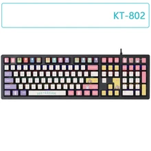  English Letters Cartoon Anime Cute Keyboard Stickers For Notebook Computer Gaming laptop Accessories Keyboard Covers Waterproof 