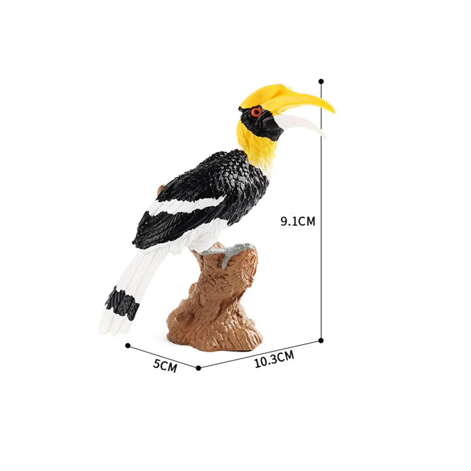 Bird Figurine Educational Set Craft Ornaments Mini Fake Birds for Classroom Learning Fairy Garden Home Ornament Gifts