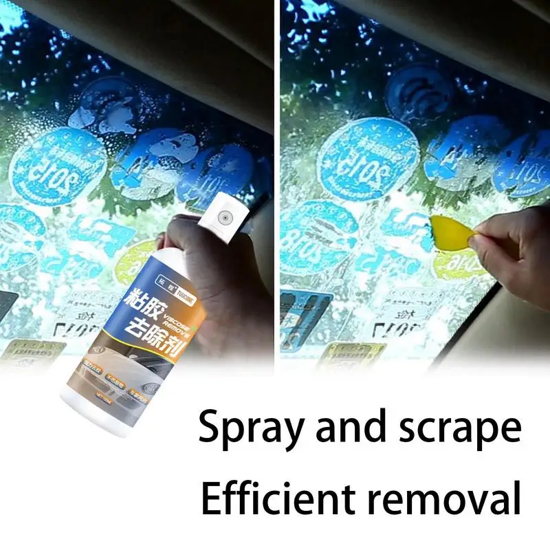

New Sticker Remover Sticky Adhesive Remover Spray Universal Auto Window Glass Wall Quick Safe Sticker Glue Cleaning Agent