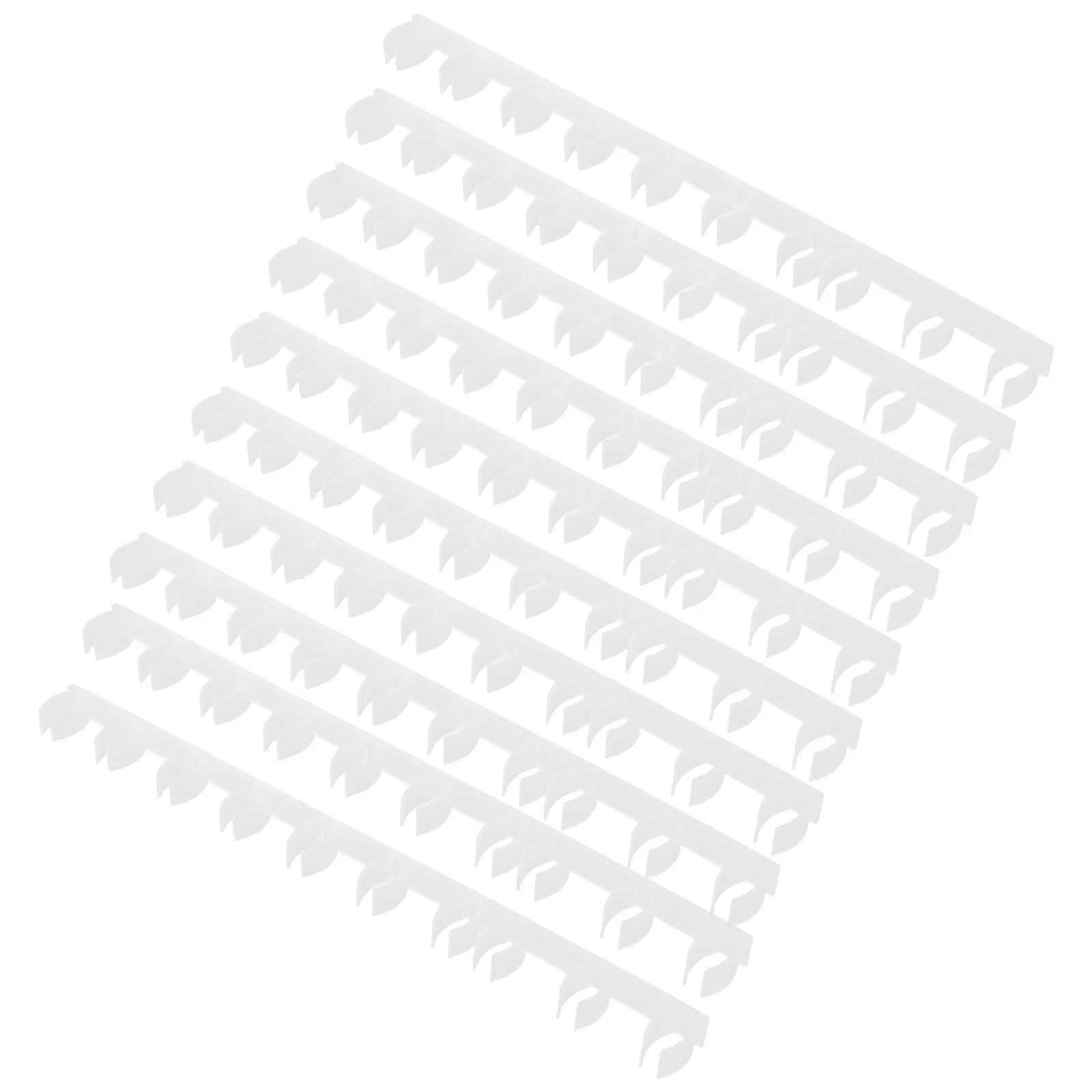 

10 Pcs Honeycomb Nest Frame Card Strip Bee Suit Beekeeper Spacers Spacing Transition Hive Beekeeping Gadgets White Tool