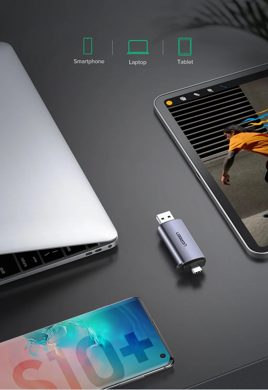 tipo c para sd micro sd tf