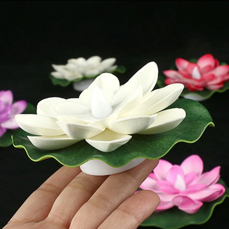 Illuminating Lotus Flower Water Lamp - Festive Decor & Ambient Lighting Accessory