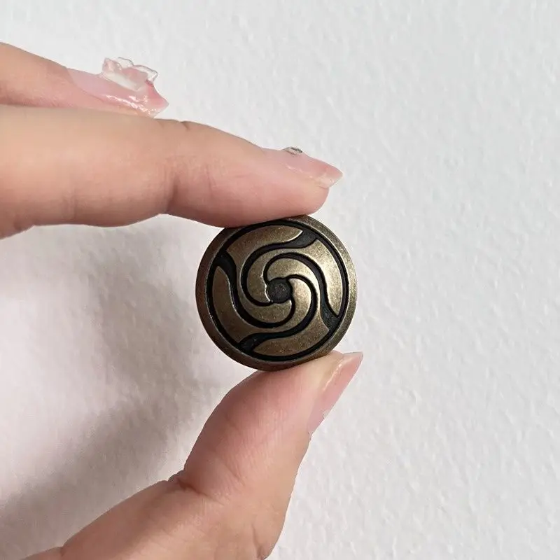 Anime Jujutsu Kaisen Button Satoru Gojo Itadori Yuji Fushiguro Megumi Vintage Buttons Cosplay Fan Souvenir Collection anime buttons