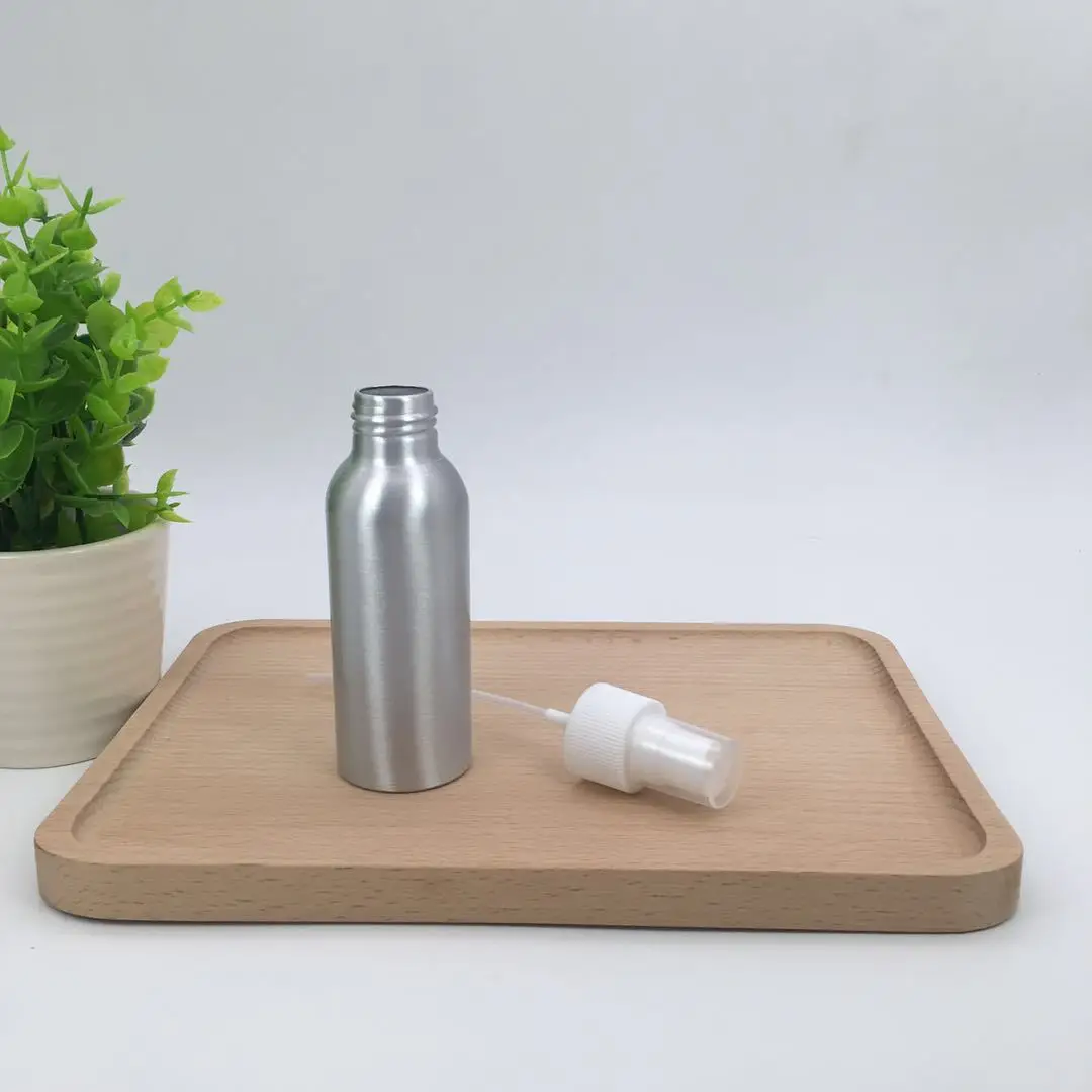 60ml~250ml Aluminum Spray Bottle Cosmetic Bottle Empty Mini Metal Atomizer Bottles Travel Perfume for Cosmetics Planting Travel 4