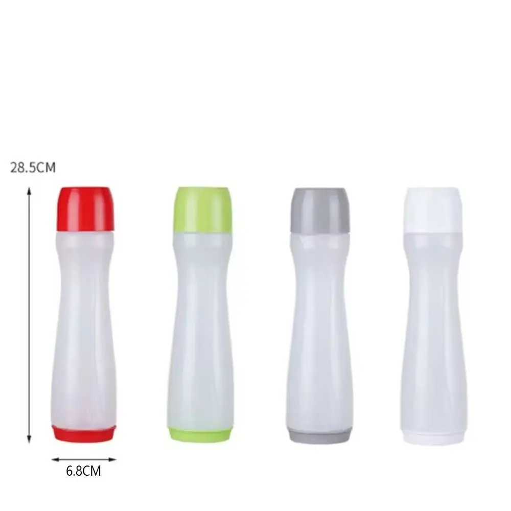 With Lid Pancake Dispenser 700ml Visible Bottle Body Batter Mixing Bottle Plastic Large Capacity Sauce Pancake