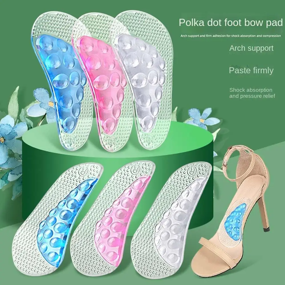 

1Pair Insoles Orthotic Professional Arch Support Insole Insert Adult Children Gel Orthopedic Pad Dot Particle Massage